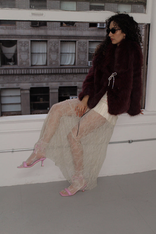 Lacey lace skirt